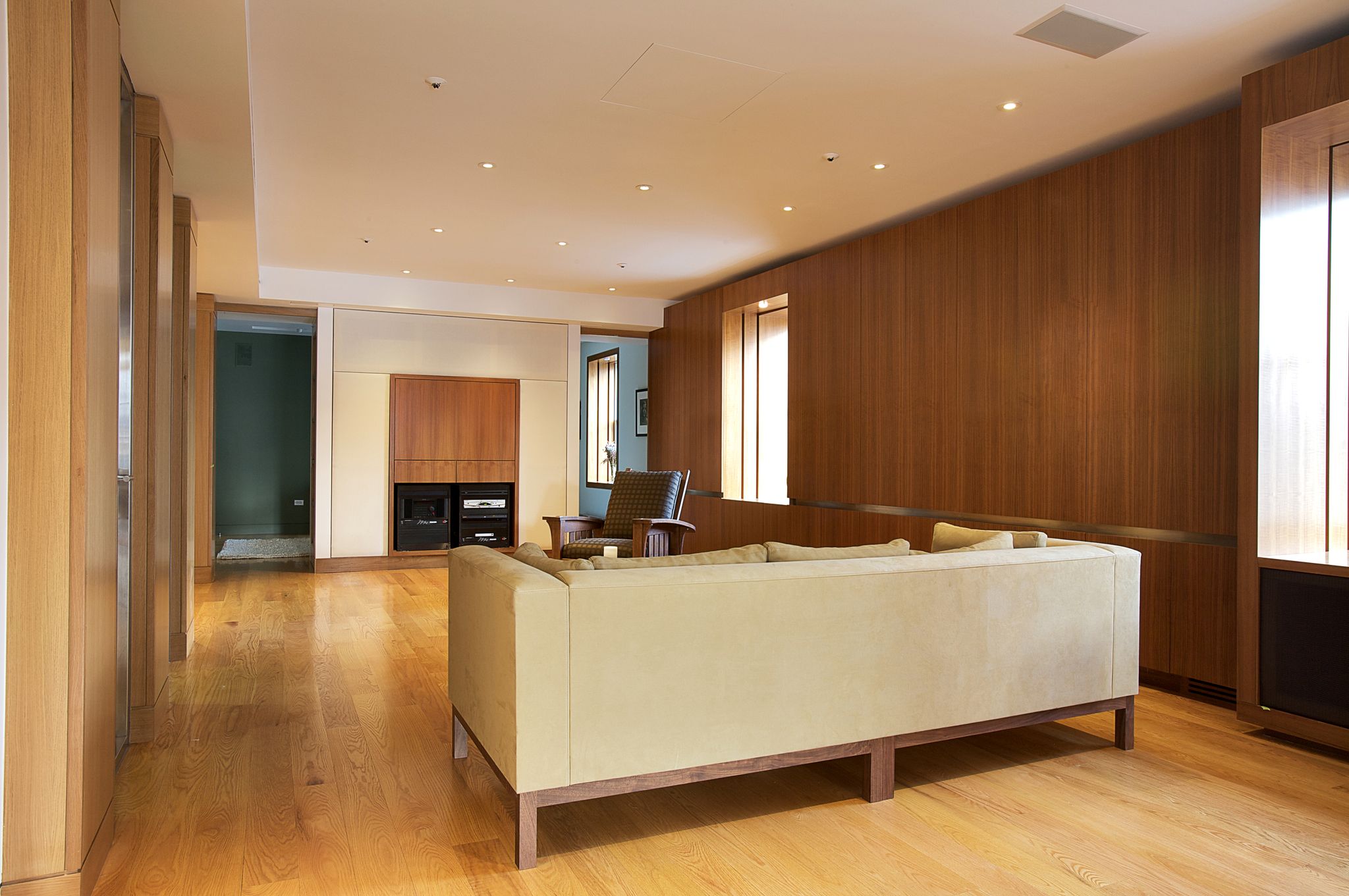 Tribeca Contemporary Retro Living Room