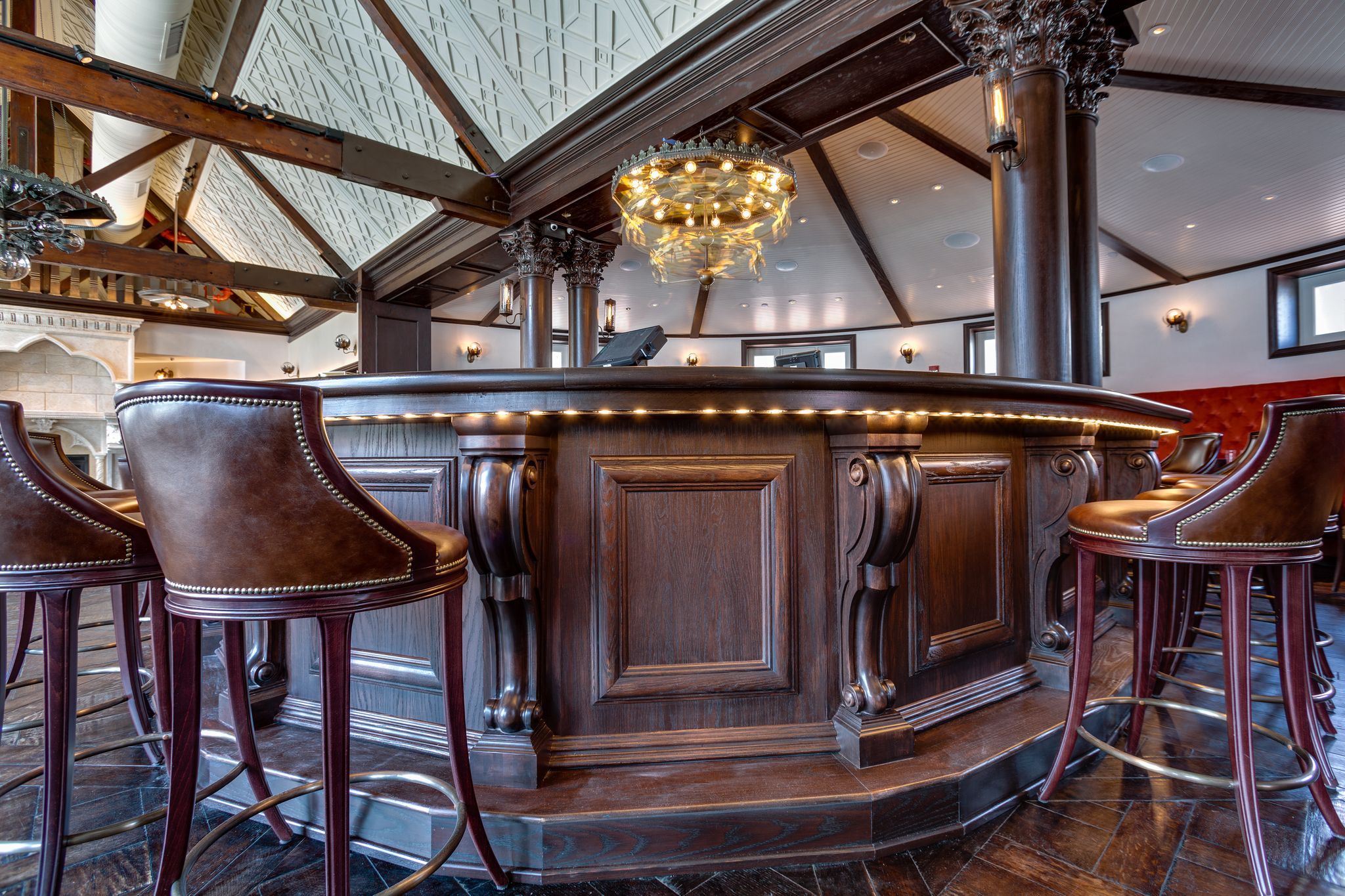 Tavern on the Green handcrafted bar