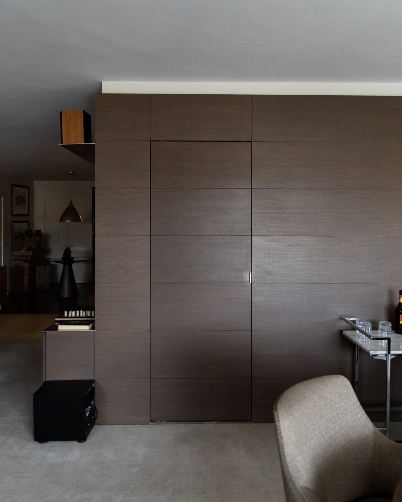 custom wooden wall panel