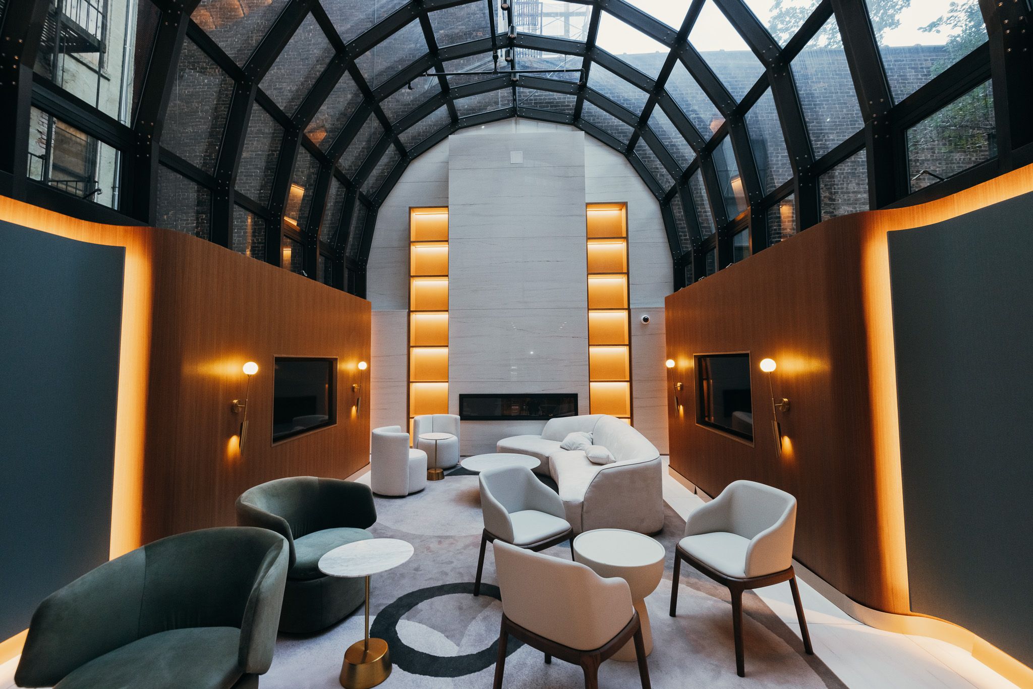 Upper East Side residential lobby
